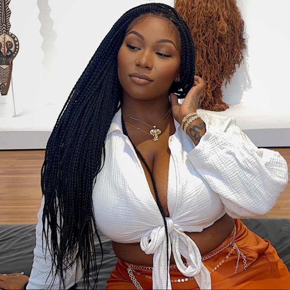 Box braids wig - Picture 2 of 2